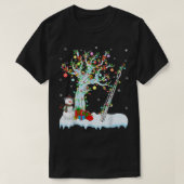 Piccolo Music Xmas Tree Lighting Santa Hat Piccolo Tシャツ (デザイン正面)