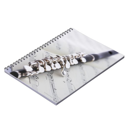 Piccolo on a Score ノートブック (左側)