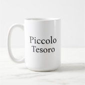Piccolo Tesoro Chic Baby Shower Keepsake コーヒーマグカップ (左)