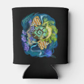 Pices〔占星術の〕十二宮図 缶クーラー (裏面)