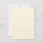 Pichwai Indian Elegant  Wedding サンキューカード (裏面)