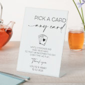 Pick A Card Any Card Guestbook 台座サイン (インサイチュ)