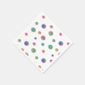 Pick a Posy スタンダードカクテルナプキン (角)