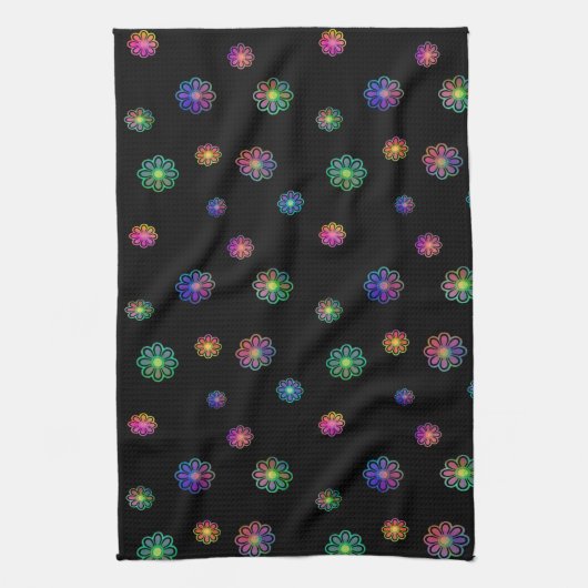 Pick a Posy Custom Background  キッチンタオル (縦)