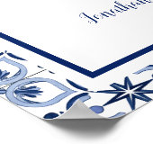 Pick Seat not Side Wedding Ceremony Mediterranean ポスター (角)