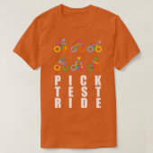 Pick Test Ride  Tシャツ (デザイン正面)