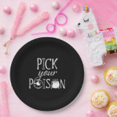 Pick Your Poison | ハロウィンの魔女 ペーパープレート (パーティー)