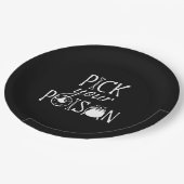 Pick Your Poison | ハロウィンの魔女 ペーパープレート (アングル)