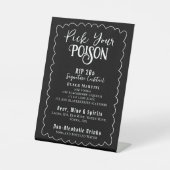 Pick Your Poison RIP 20s バードリンクリスト 台座サイン (正面)