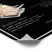 Pick Your Poison Skeleton新郎新婦カクテル ポスター (角)