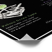 Pick Your Poison Skeleton新郎新婦カクテル ポスター (角)