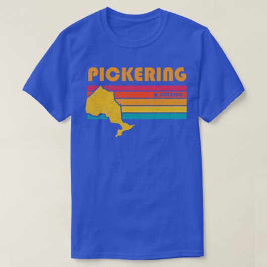 Pickering Ontarioカナダヴィンテージスウ動揺してベン Tシャツ (デザイン正面)