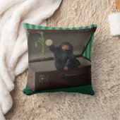 Pickett & Teddy in Briefcase クッション (ブランケット)