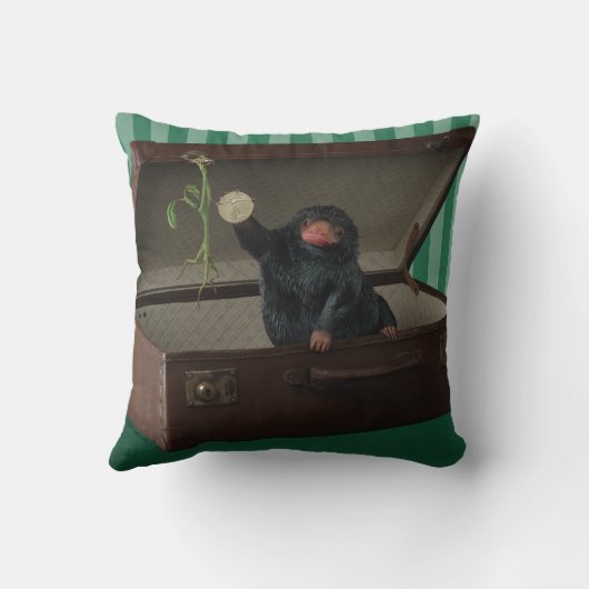 Pickett & Teddy in Briefcase クッション (裏面)