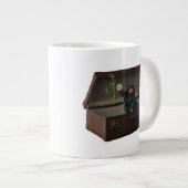 Pickett & Teddy in Briefcase ジャンボコーヒーマグカップ (正面右)