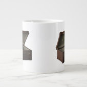 Pickett & Teddy in Briefcase ジャンボコーヒーマグカップ (正面)