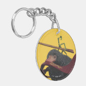 Pickett & Teddy With Wand and Tie キーホルダー (正面左)