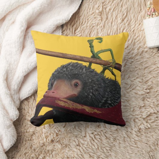 Pickett & Teddy With Wand and Tie クッション (ブランケット)