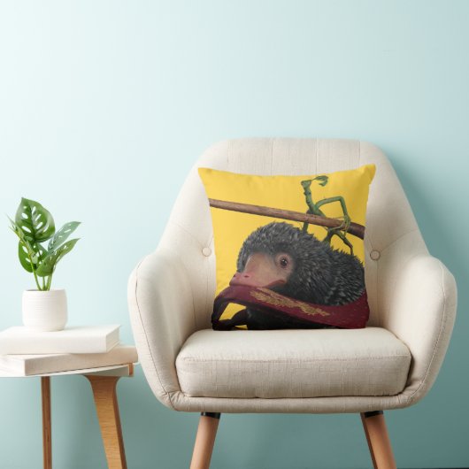 Pickett & Teddy With Wand and Tie クッション (椅子)