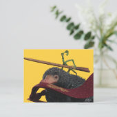 Pickett & Teddy With Wand and Tie ポストカード (スタンド正面)