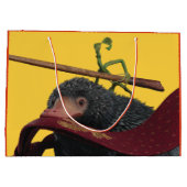 Pickett & Teddy With Wand and Tie ラージペーパーバッグ (裏面)