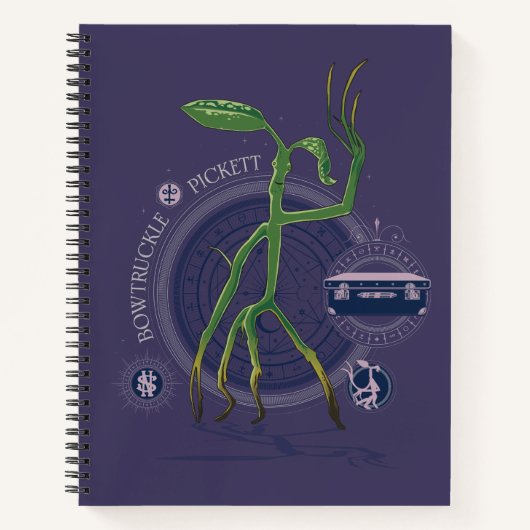 PICKETT™ The BOWTRUCKLE™グラフィック ノートブック (正面)