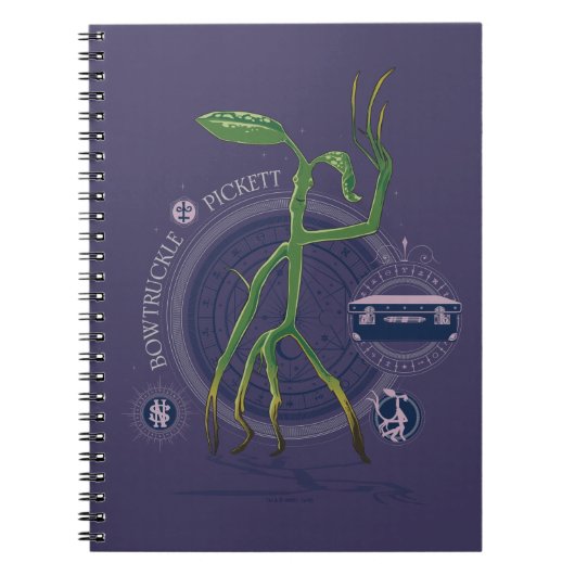 PICKETT™ The BOWTRUCKLE™グラフィック ノートブック (正面)