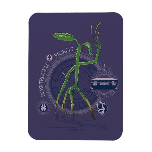 PICKETT™ The BOWTRUCKLE™グラフィック マグネット (縦)