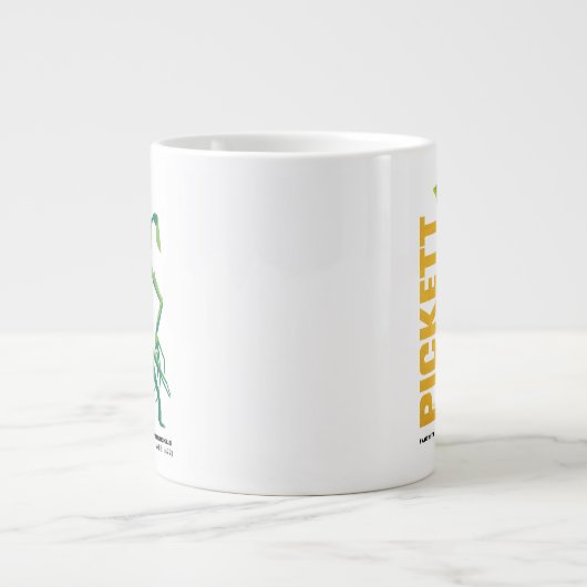 Pickett Vintage Graphic ジャンボコーヒーマグカップ (正面)