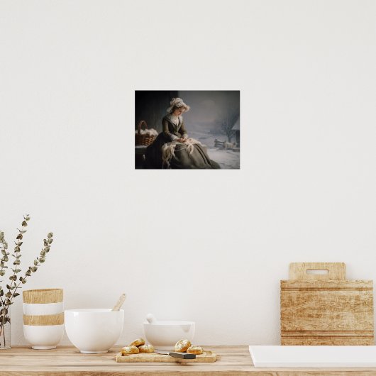 Picking Wool ポスター (キッチン)