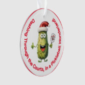 🎄 Pickle よくはしゃぐ Christmas Tree 🎄 オーナメント (正面)