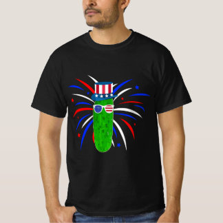 Pickle 4th of July USA Patriotic Gift  Tシャツ