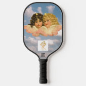 PICKLE BALL PADDLE CUSTOM DESIGN VINTAGE ANGEL ピックルボールラケット (正面)