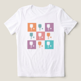 Pickle Ball Paddleball Comfort Colors トライブレンドＴシャツ