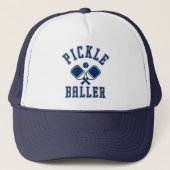 Pickle Baller Funny Pickleball キャップ (正面)