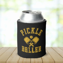 Pickle Baller Funny Pickleball 缶クーラー