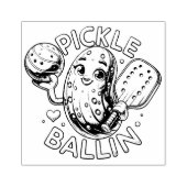 Pickle Ballin ラバースタンプ (インプリント)