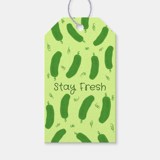 Pickle & Fresh Collection ギフトタグ (正面)