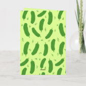 Pickle & Fresh Collection Birthday カード (裏面)