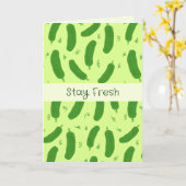 Pickle & Fresh Collection Birthday カード (黄色い花)