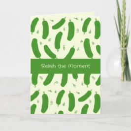 Pickle & Fresh Collection Birthday Card カード