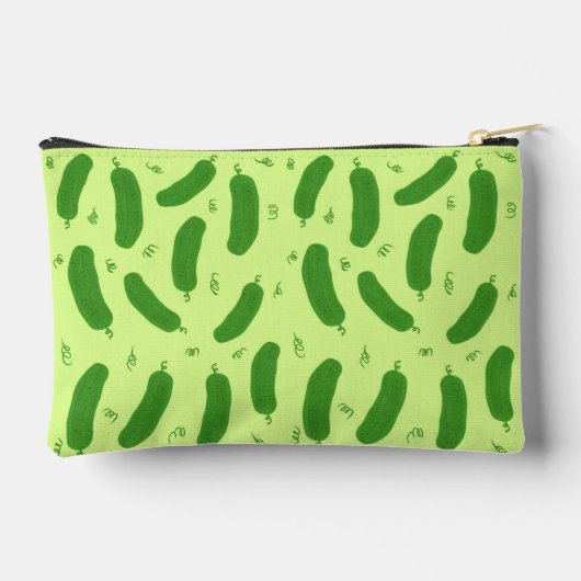 Pickle & Fresh Collection patterned アクセサリーポーチ (裏面)