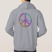 Pickle peace sweatshirt in pastels パーカ (裏面)
