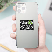 Pickle Pickleball Playerを探おもしろいす シール (スマートフォン)
