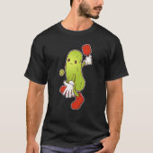 Pickle Playing Pickleball Tシャツ (正面)