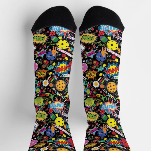😍Pickle POW! Crew Socks ソックス (上部)