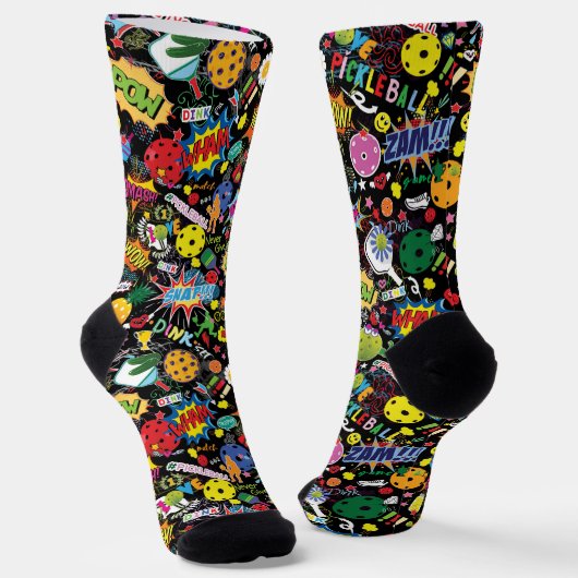😍Pickle POW! Crew Socks ソックス (傾斜あり)