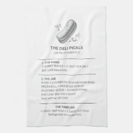 Pickle Recipe - Kitchen towel キッチンタオル