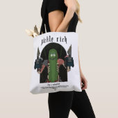 Pickle Rick – 私は科学者の引用文グラフィック トートバッグ (クローズアップ)