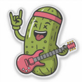 Pickle Rock Star シール (正面)